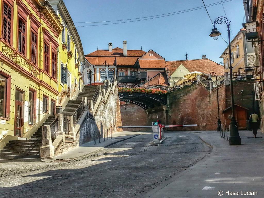 Zum Weissen Lamm Residence Sibiu Exterior foto